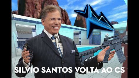 SÍLVIO SANTOS JOGANDO CS .